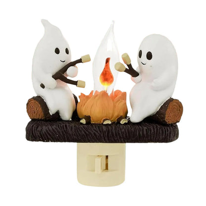 Ghost Campfire Nightlight