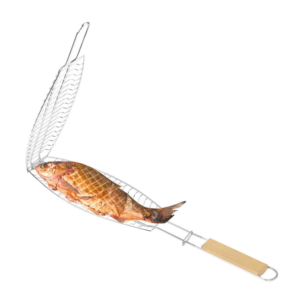 Handheld Fish Grilling Rack